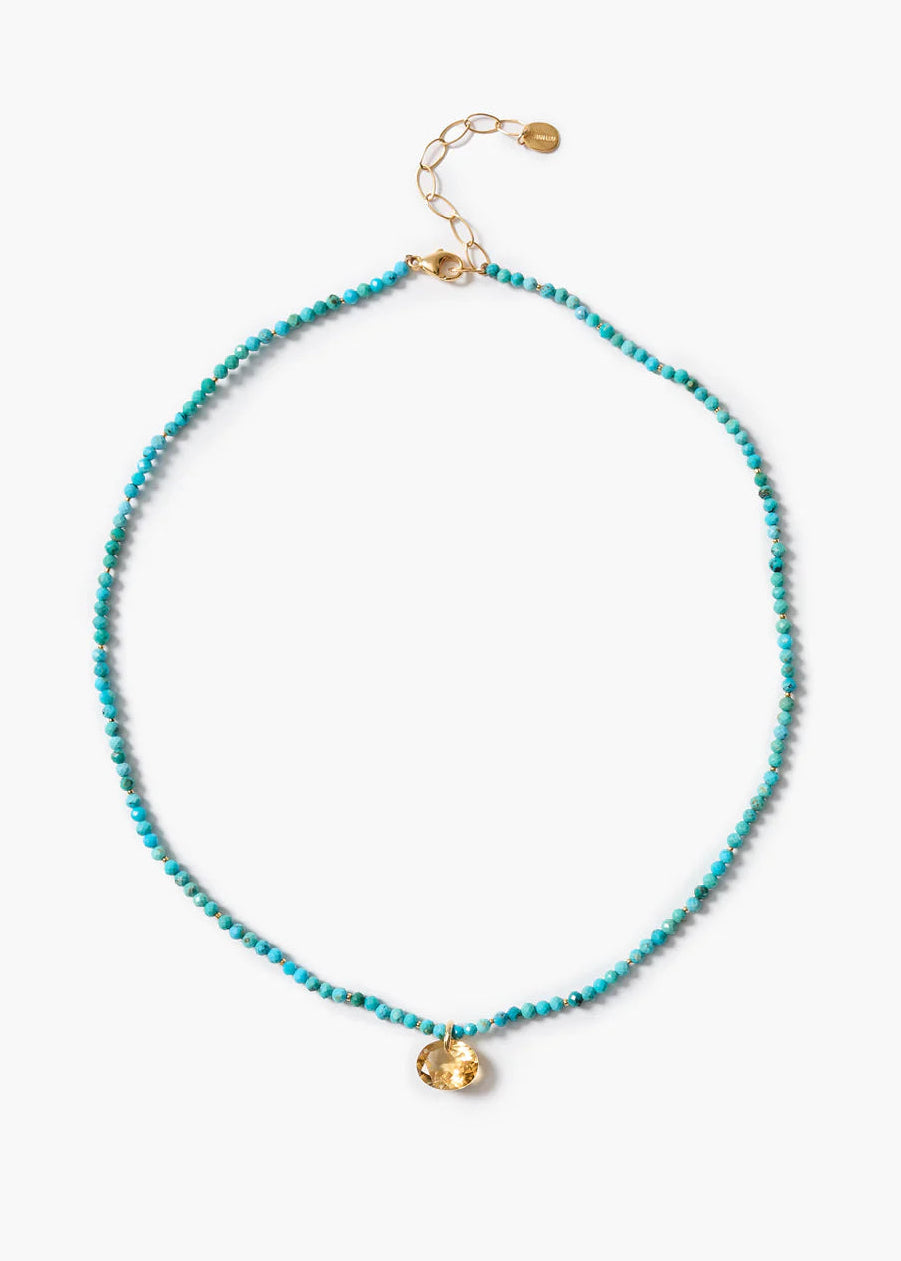 Chan Luu Camille Necklace | Turquoise