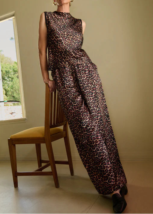 Nation LTD Paloma Pant | Winter Leopard
