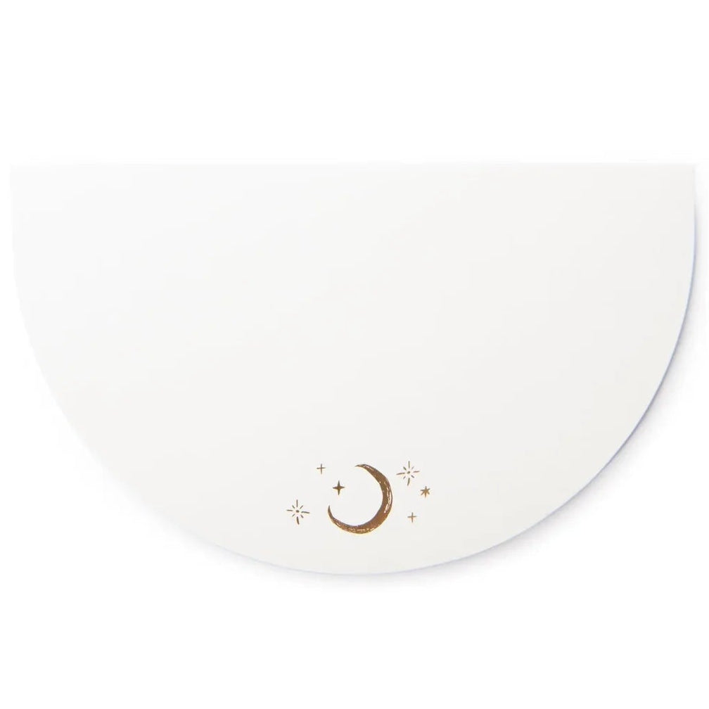 Designworks Ink Half Moon Notepad | Celestial