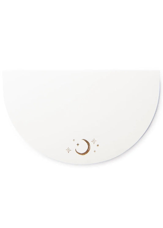 Designworks Ink Half Moon Notepad | Celestial