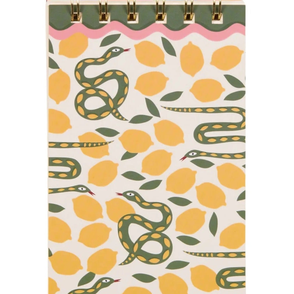 Designworks Ink A Dopo Snake Twin Wire Notepad