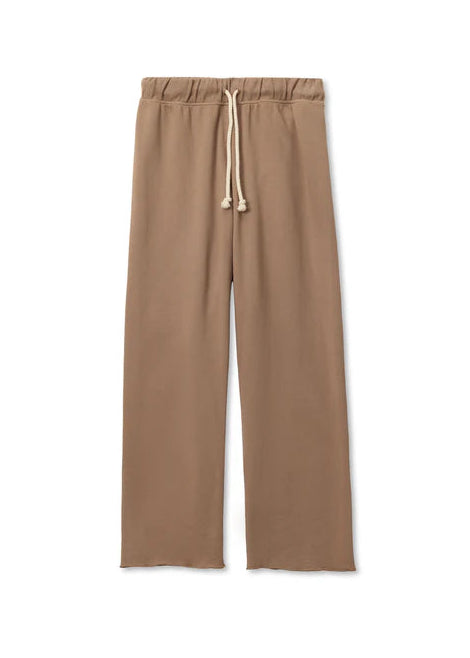 Perfect White Tee Jamaica Beach Fleece Capri Pant | Mocha