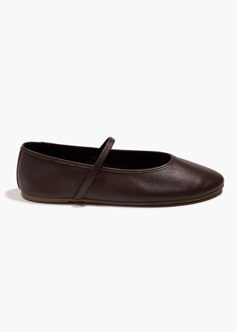 TKEES Reese Ballet Flat | Rich Brown