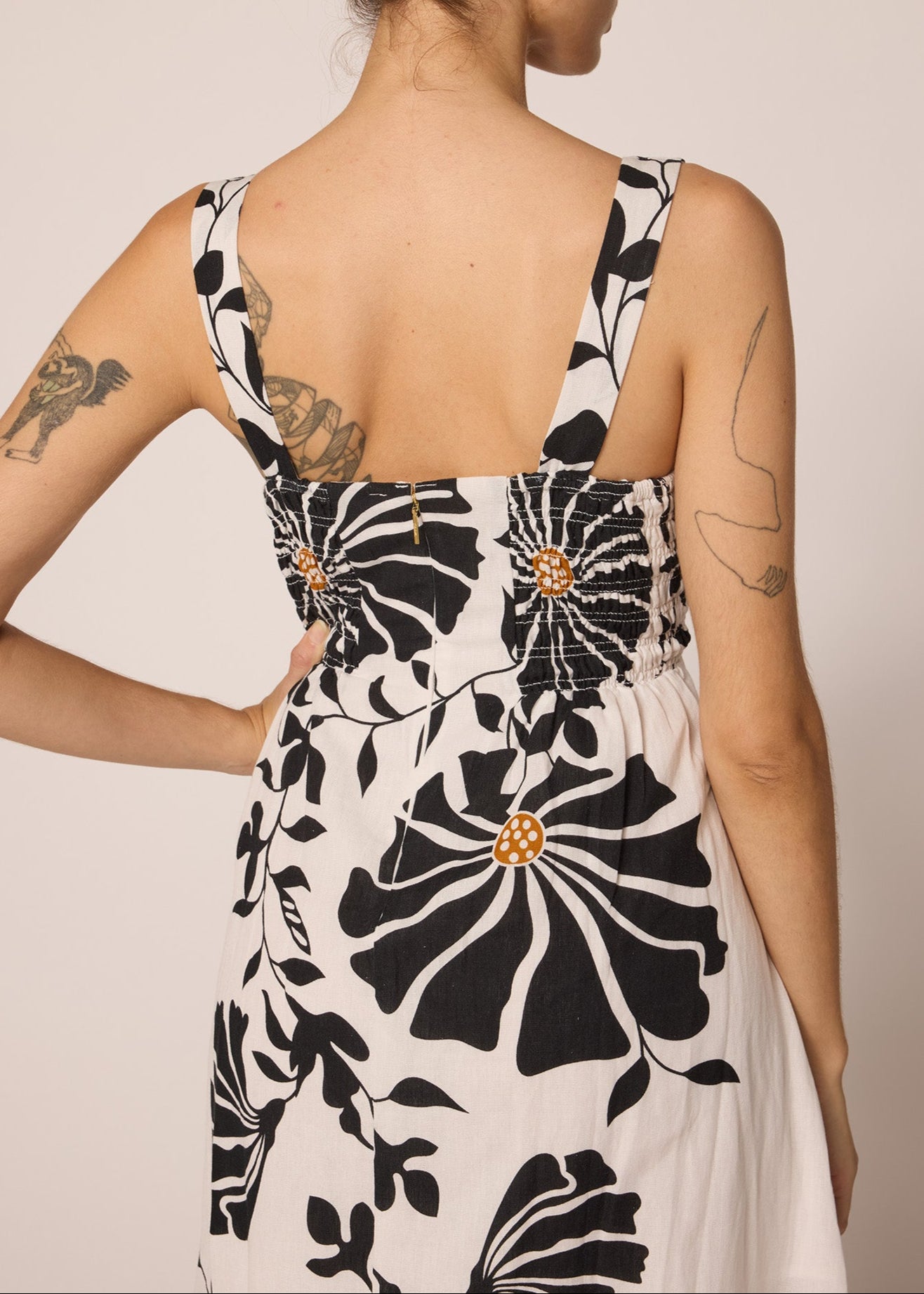 Cleobella Rosalinda Ankle Dress | Atropa Print