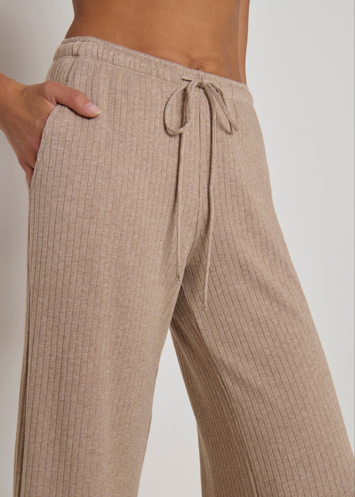 Nation LTD Saina Pant | Heather Oatmeal