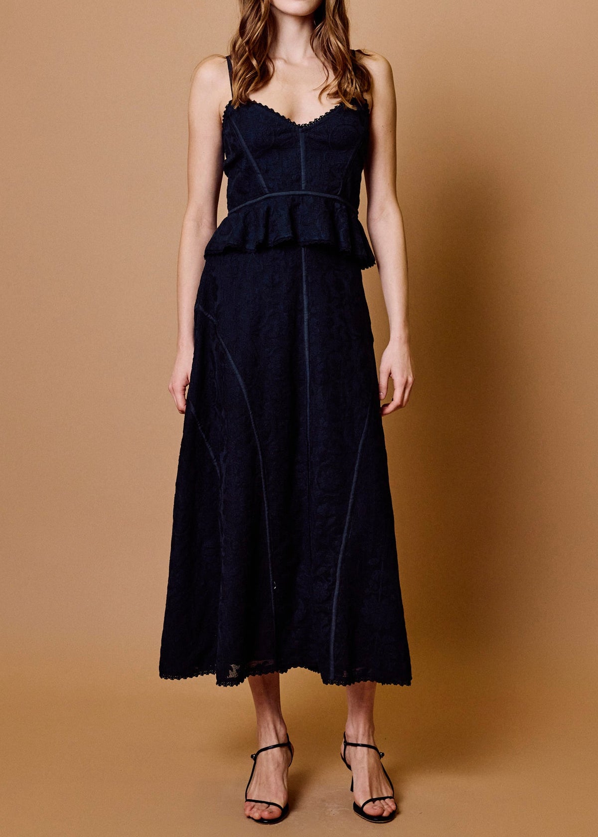 Cleobella Gossamer Midi Skirt | Black
