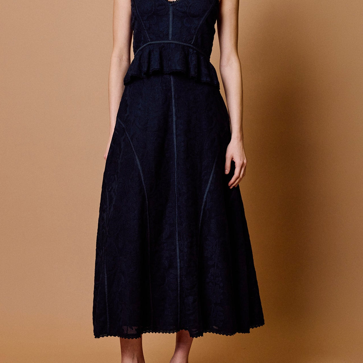 Cleobella Gossamer Midi Skirt | Black