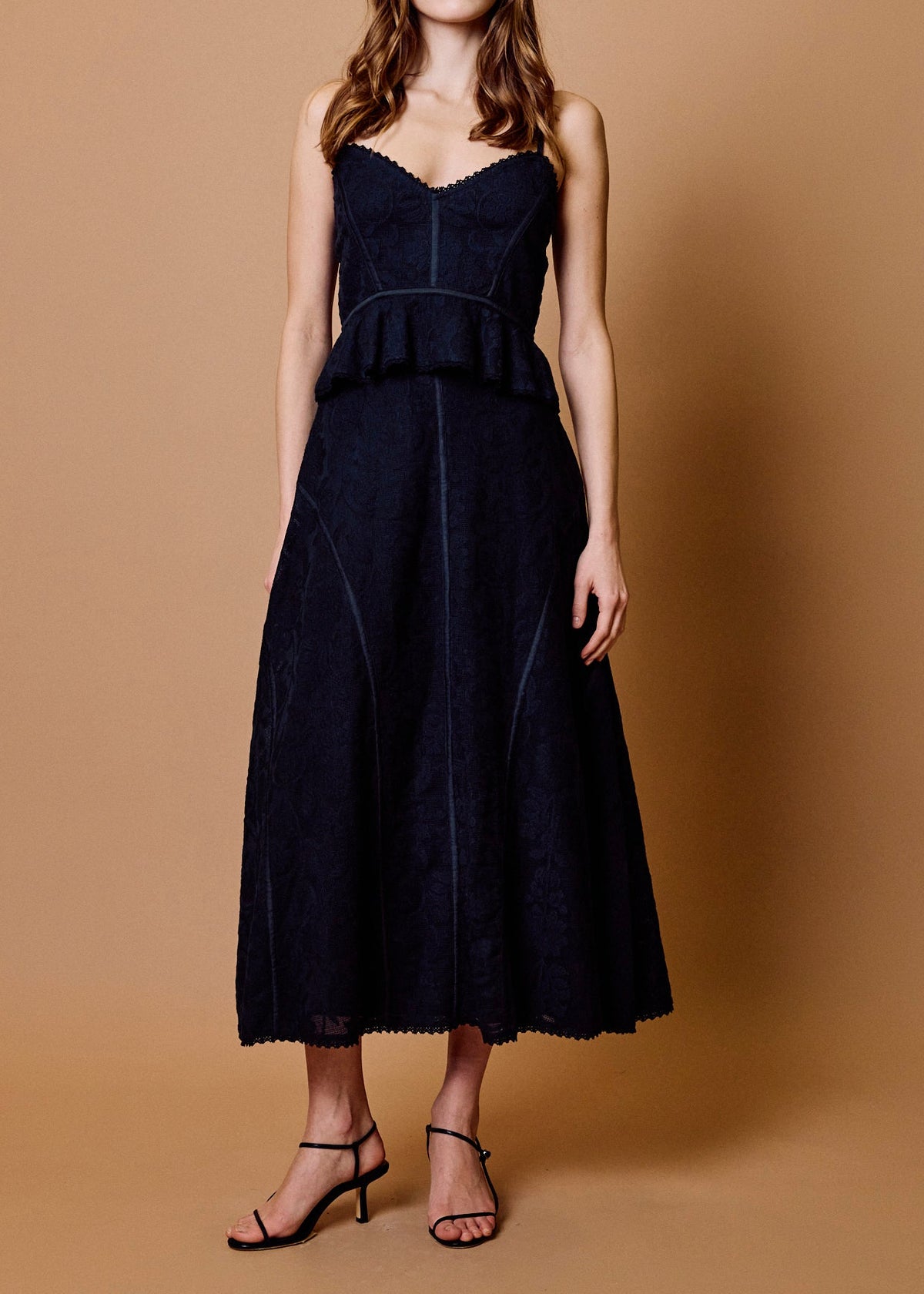 Cleobella Gossamer Midi Skirt | Black
