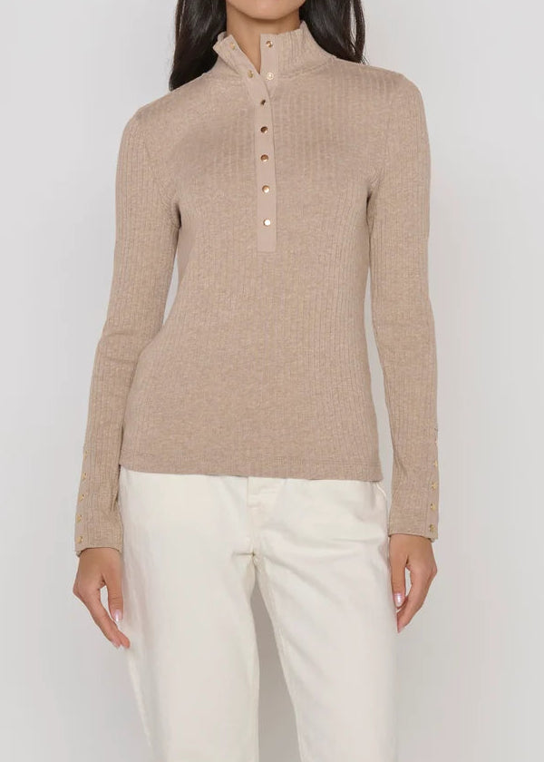 Nation LTD Sheila Top | Heather Oatmeal