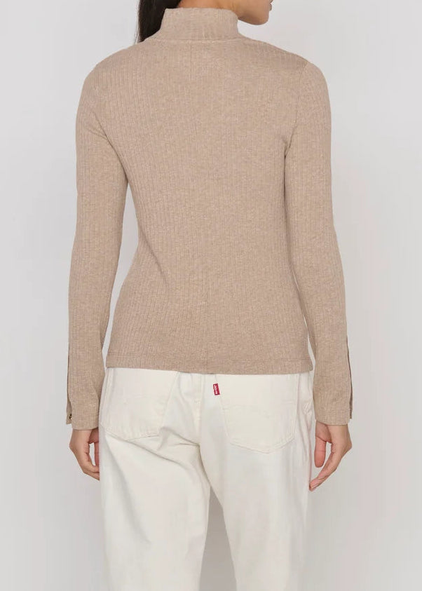Nation LTD Sheila Top | Heather Oatmeal