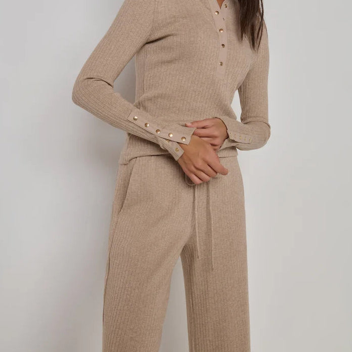Nation LTD Sheila Top | Heather Oatmeal