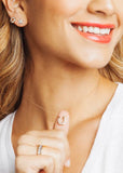 Baguette Horseshoe Necklace