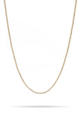 Gold Bead Chain Necklace