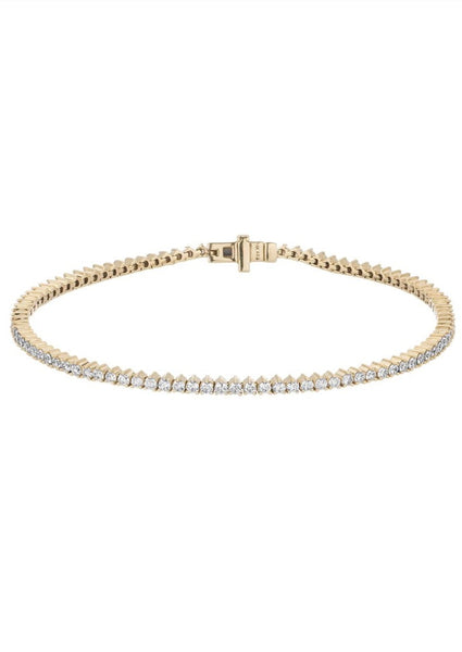 Diamond Rounds Tennis Bracelet