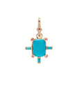 Juno Charm With Turquoise