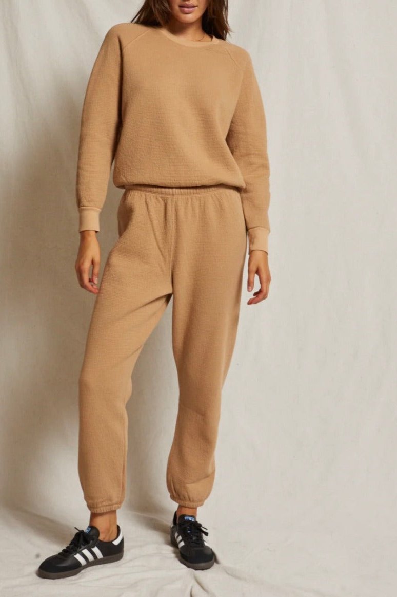 Perfect White Tee Jones Military Thermal Quilted Sweatpants
