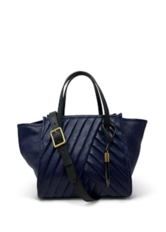 Kempton & Co. Mini Tote - Pleated Indigo
