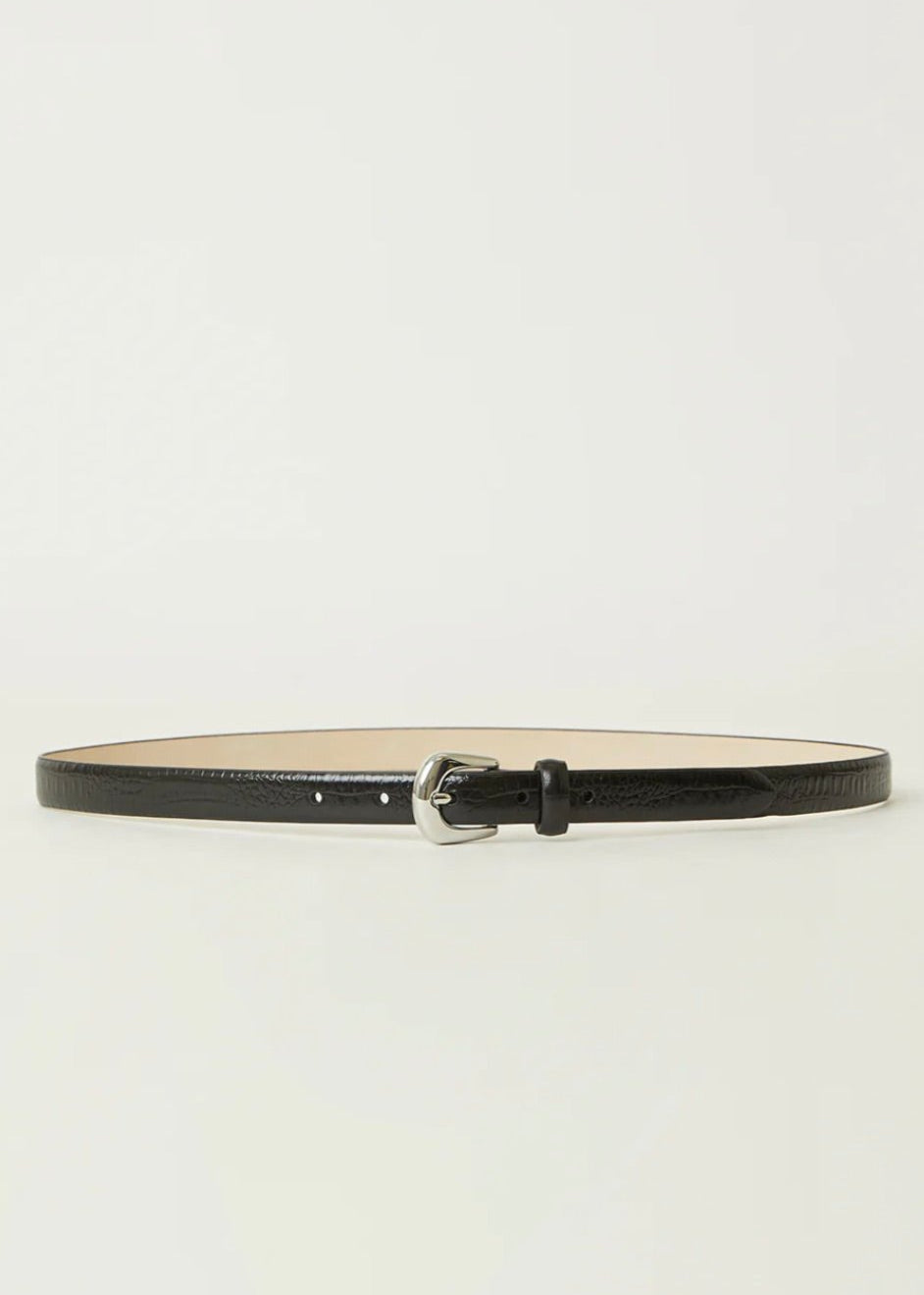 B-Low The Belt Kennedy Mini Croco Black Silver