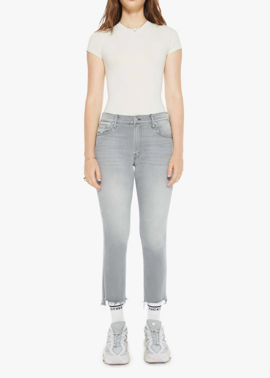 MOTHER The Insider Crop Step Fray | Noted