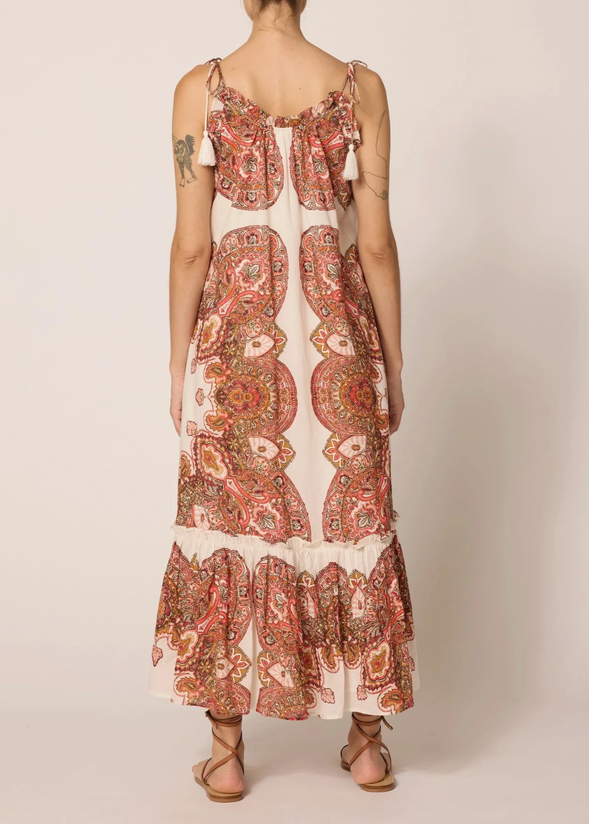 Cleobella Cindy Ankle Dress | Foulard Paisley Print