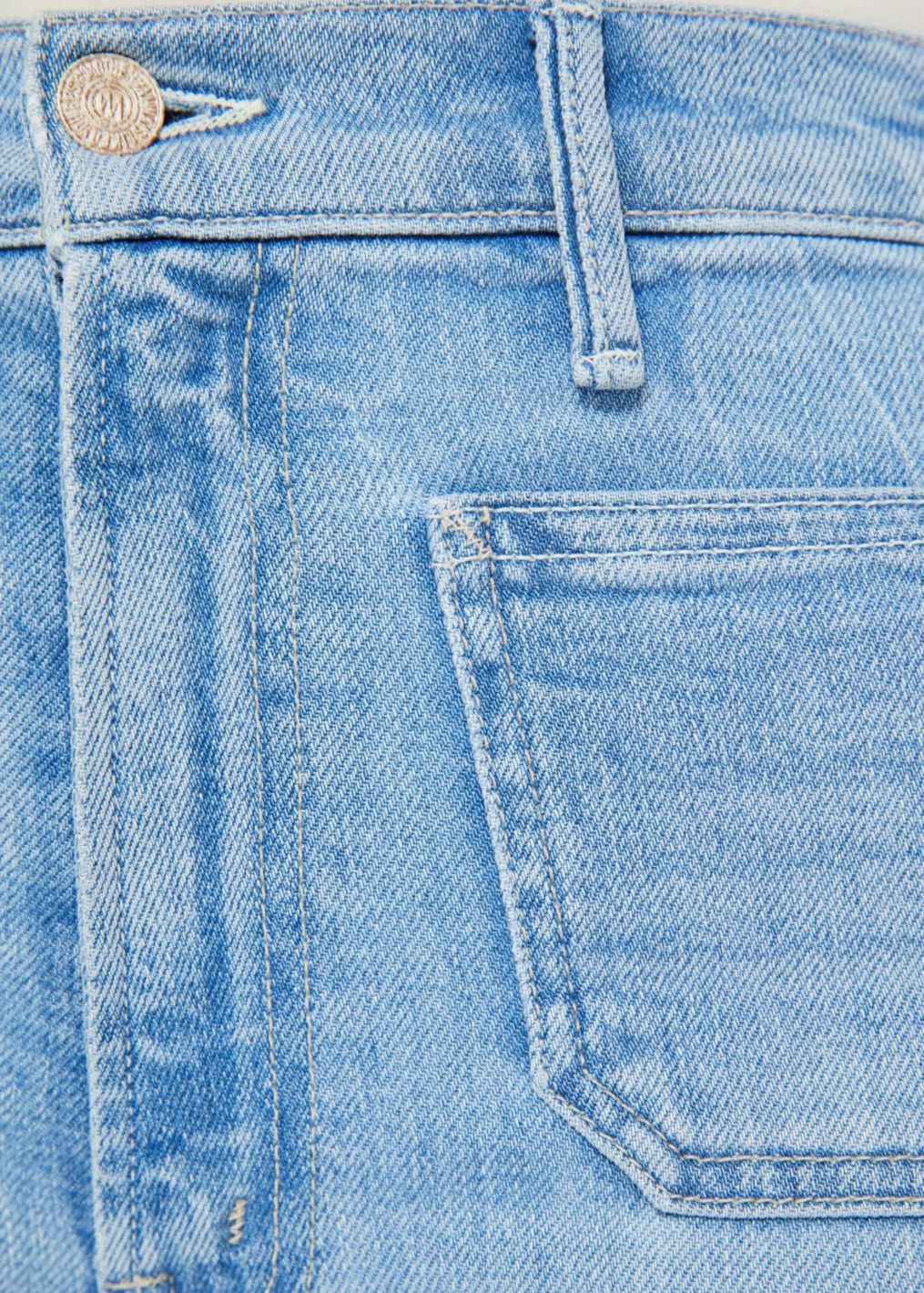 MOTHER The Hustler Patch Pocket Ankle | Tune In, Tune Out