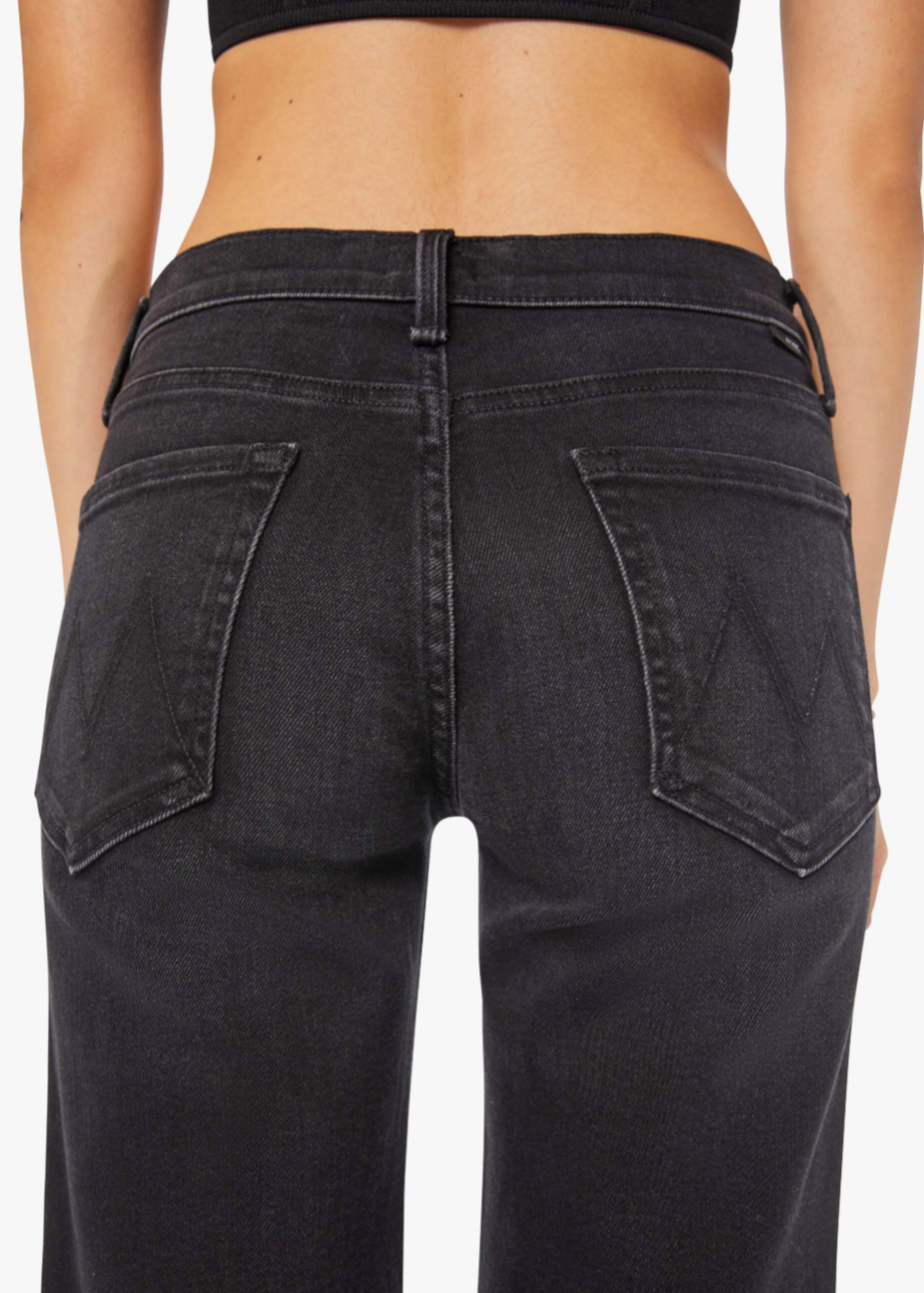 MOTHER The Mid Rise Rambler Zip Flood | Spiked Hair, Art Flair