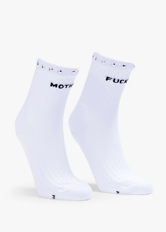 MOTHER The Half Step | White Studded
