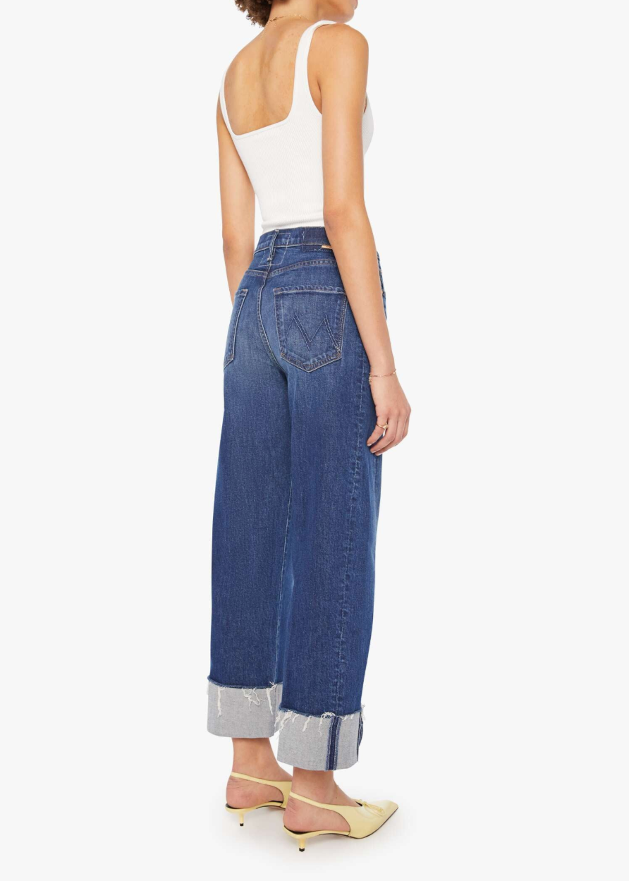MOTHER The Half-Pipe Ankle Cuff Fray | Perfectly Imperfect