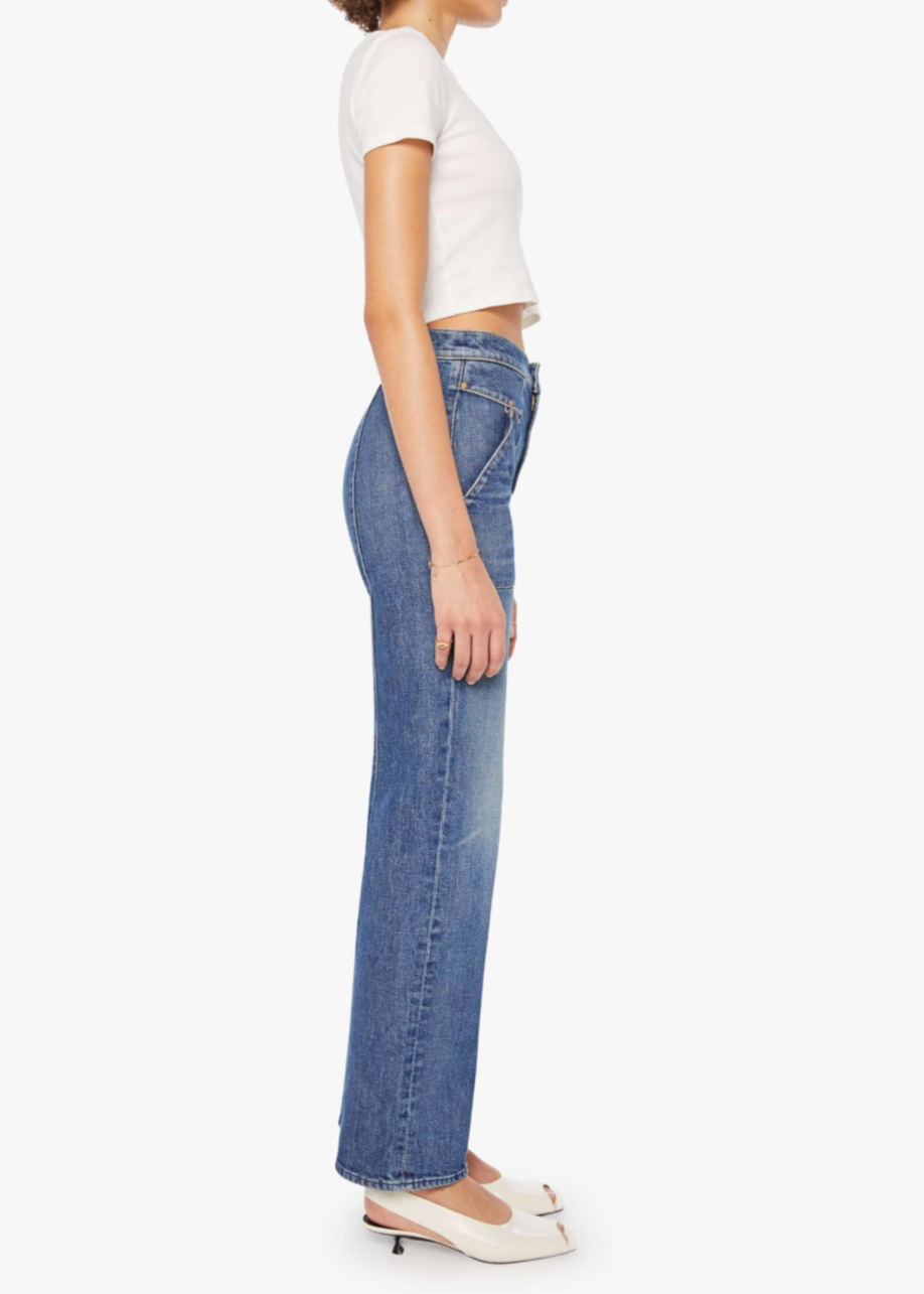 MOTHER The Riveter Rambler Zip Sneak | Bending The Rules