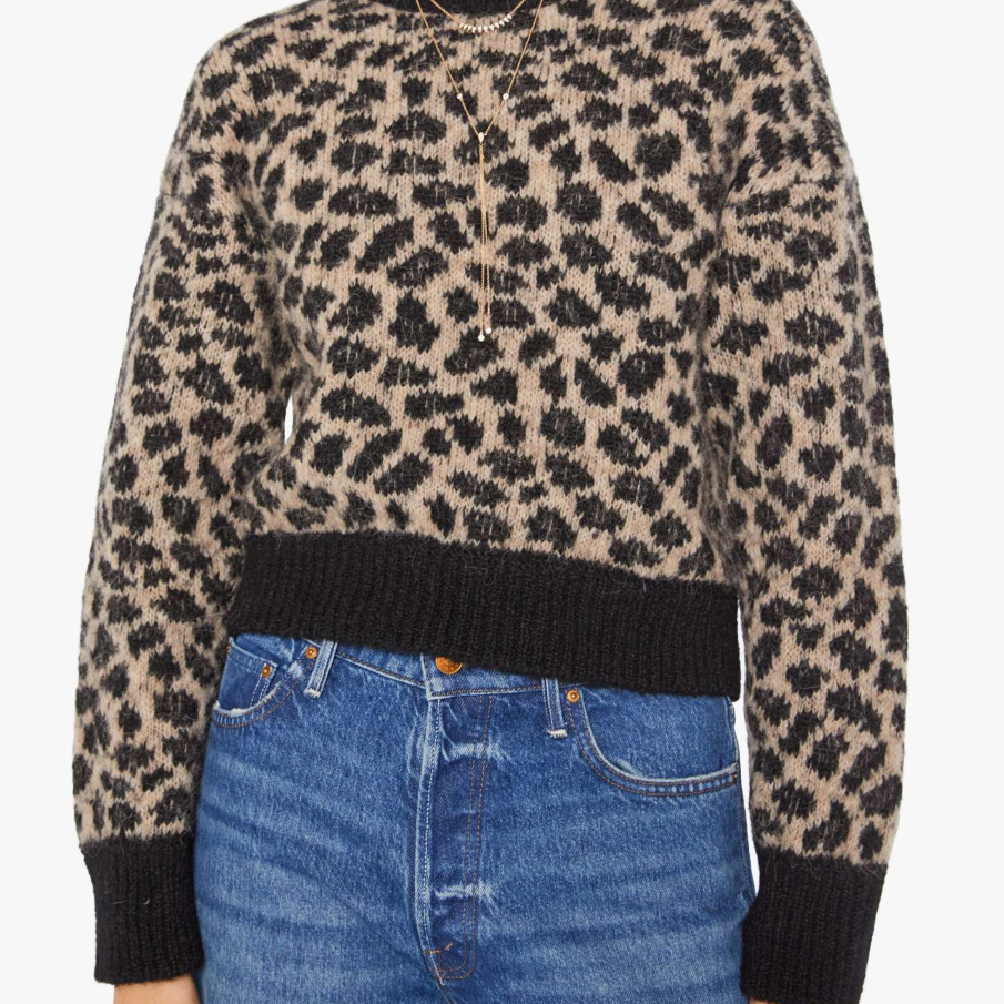 MOTHER The Itsy Crop Jumper | Spotted At The Front Row
