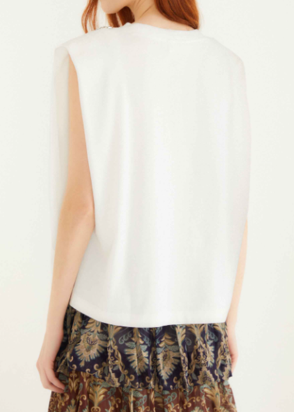 FARM Rio Sparkling Off-White T-Shirt
