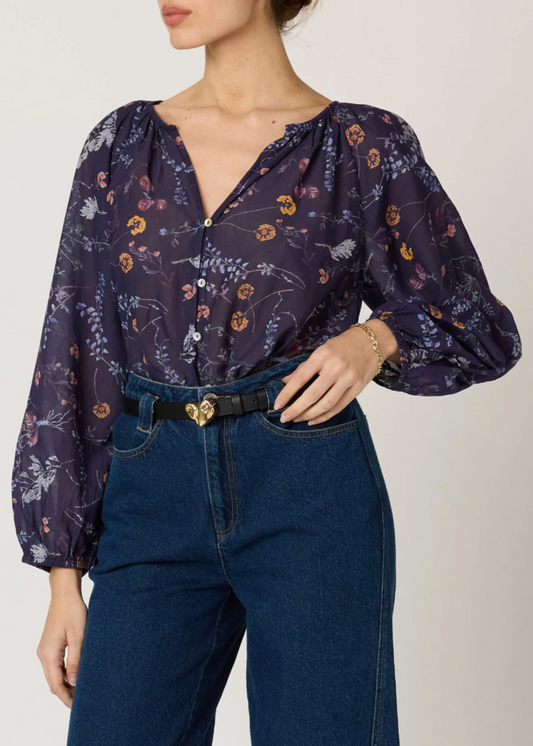Cleobella Catherine Blouse | Viviana Print