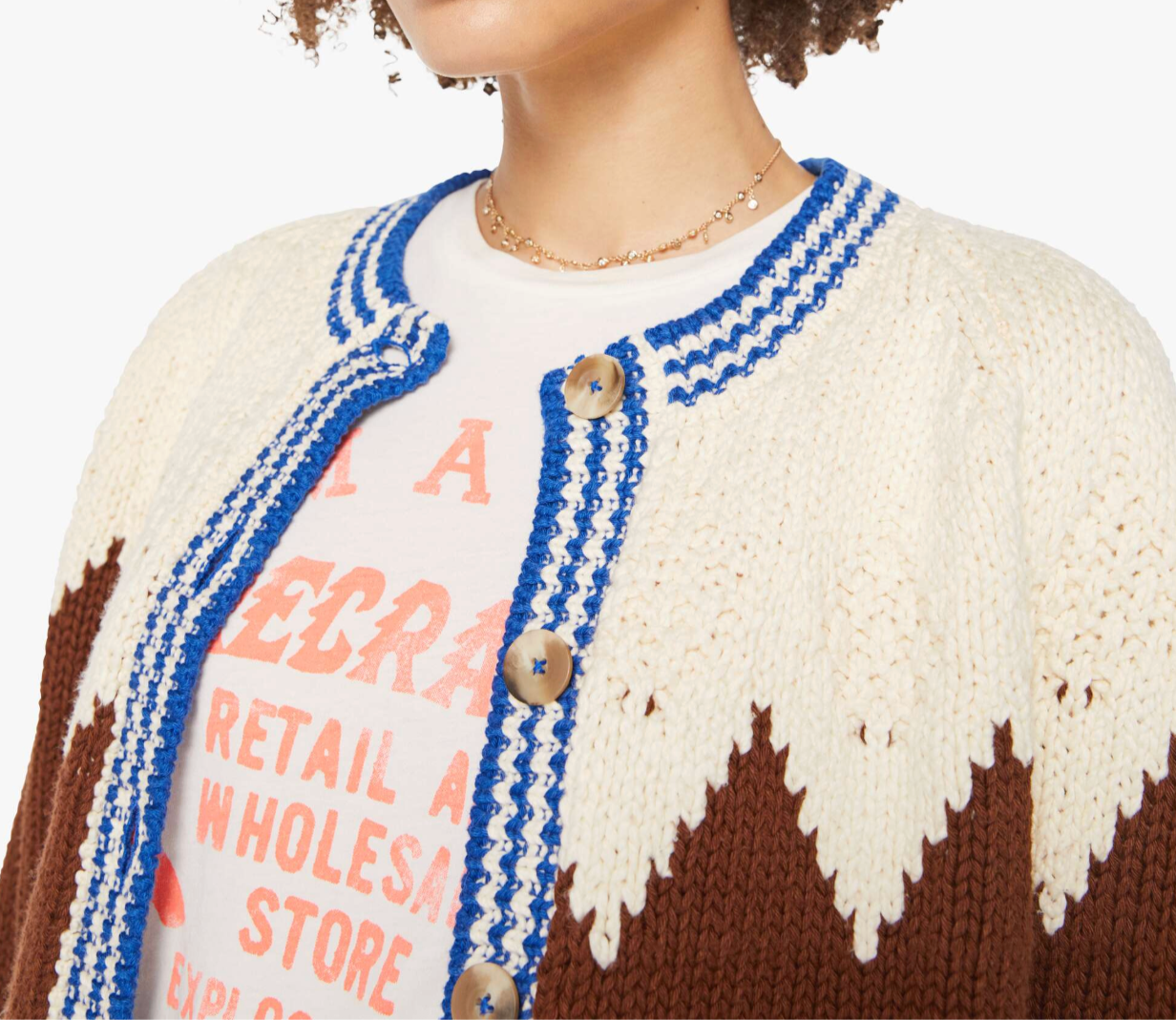 MOTHER The Raglan Cardigan | Head For The Hills