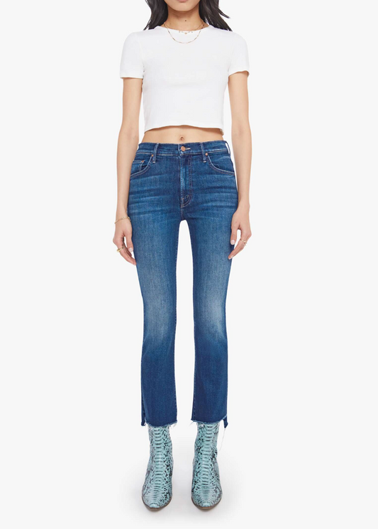 MOTHER The Insider Crop Step Fray | Troublemaker