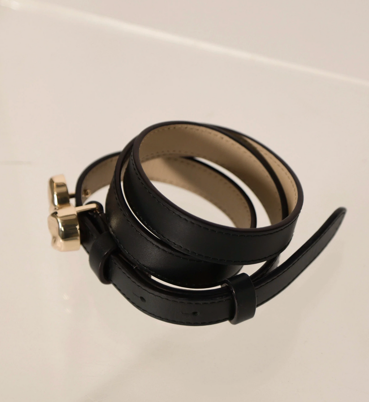 Cleobella Corazon Belt | Black/Gold