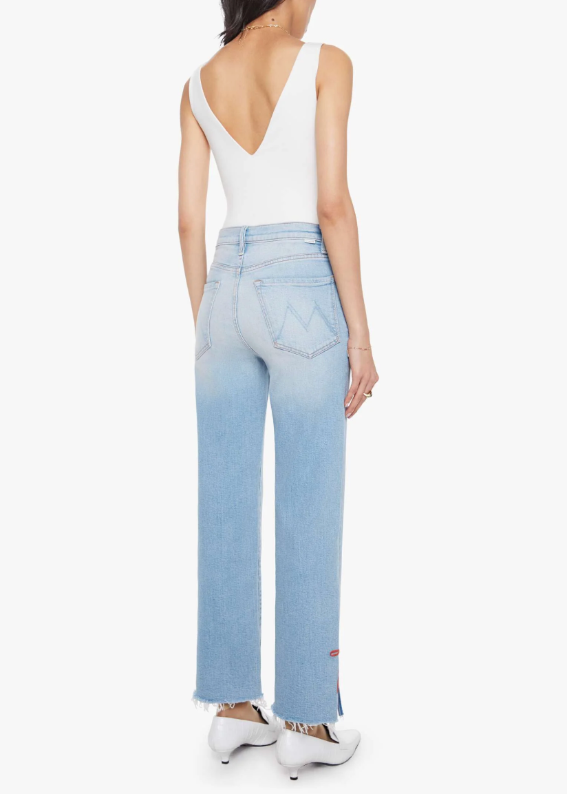 MOTHER The Rambler Zip Slice Hover Fray | Complete 360