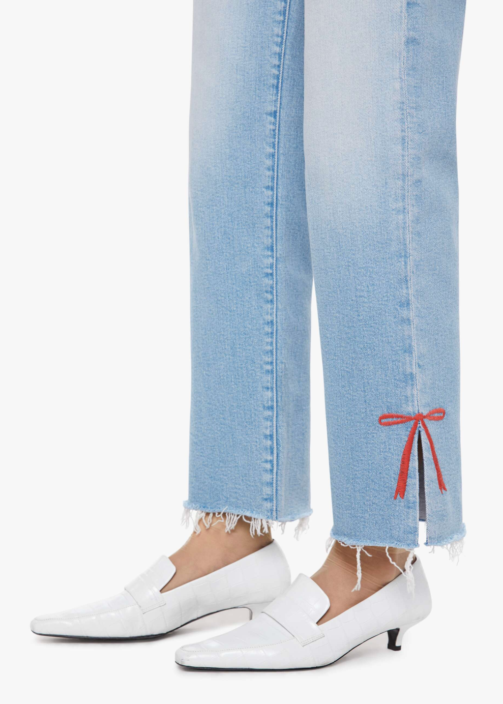 MOTHER The Rambler Zip Slice Hover Fray | Complete 360