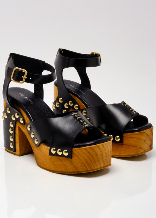 Free People Cecily Clog | Black