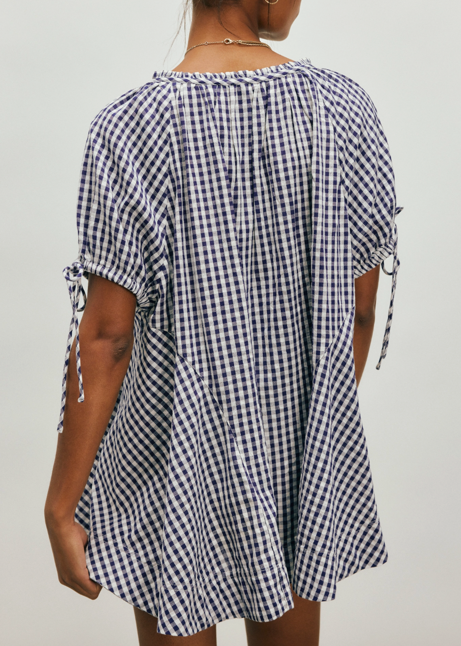 Free People Farley Gingham Tunic