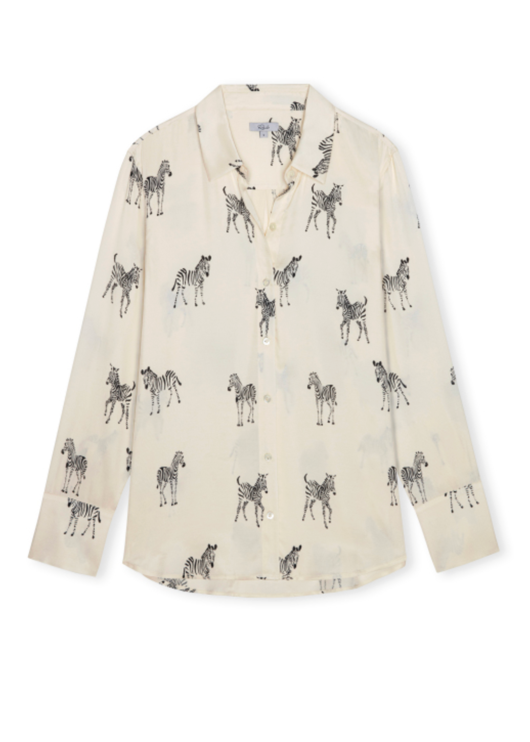 Rails Saige Shirt | Ivory Zebra