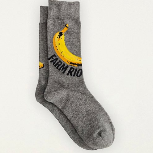 FARM Rio Socks | Melange Banana