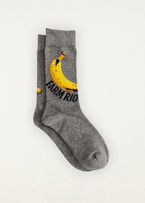 FARM Rio Socks | Melange Banana