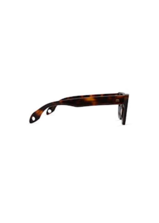 Elisa Johnson Lori in Brown Torotise Dark Blue Lens
