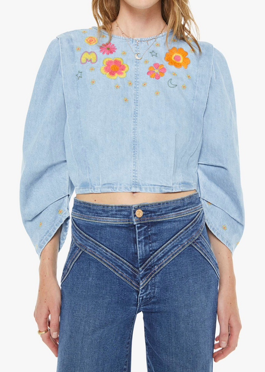 MOTHER The Heyday Puff Sleeve | Garage Sale Goodies