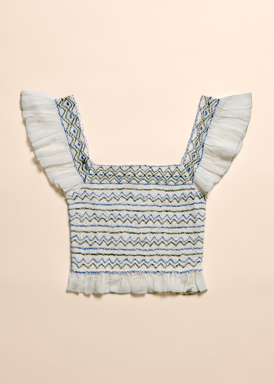 Cleobella Bryn Top | Ivory