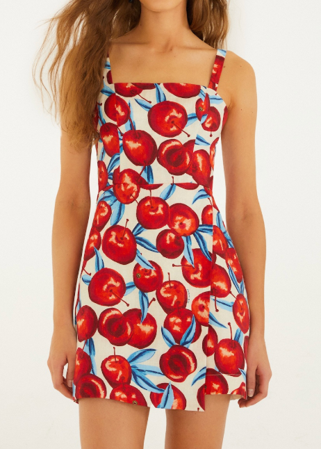 FARM Rio Cherry Blossom Sleeveless Mini Dress