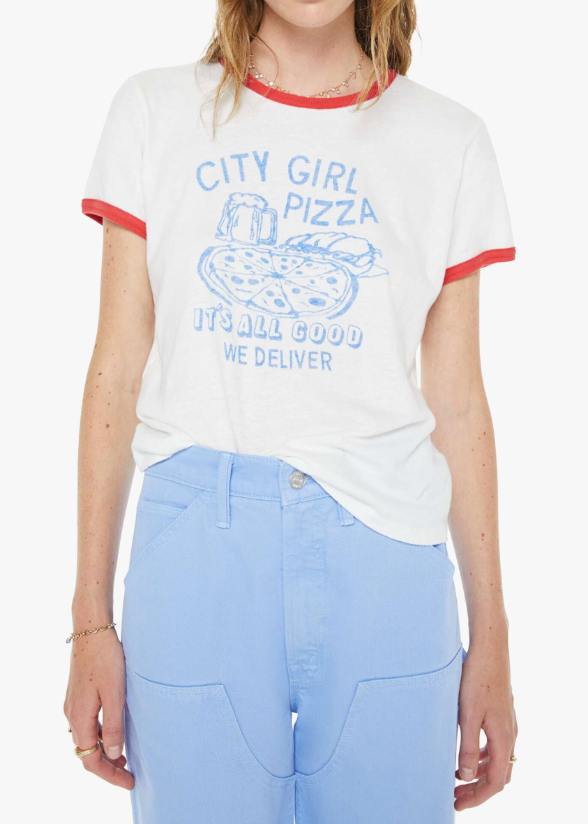 MOTHER The Lil Goodie Ringer | City Girl Pizza