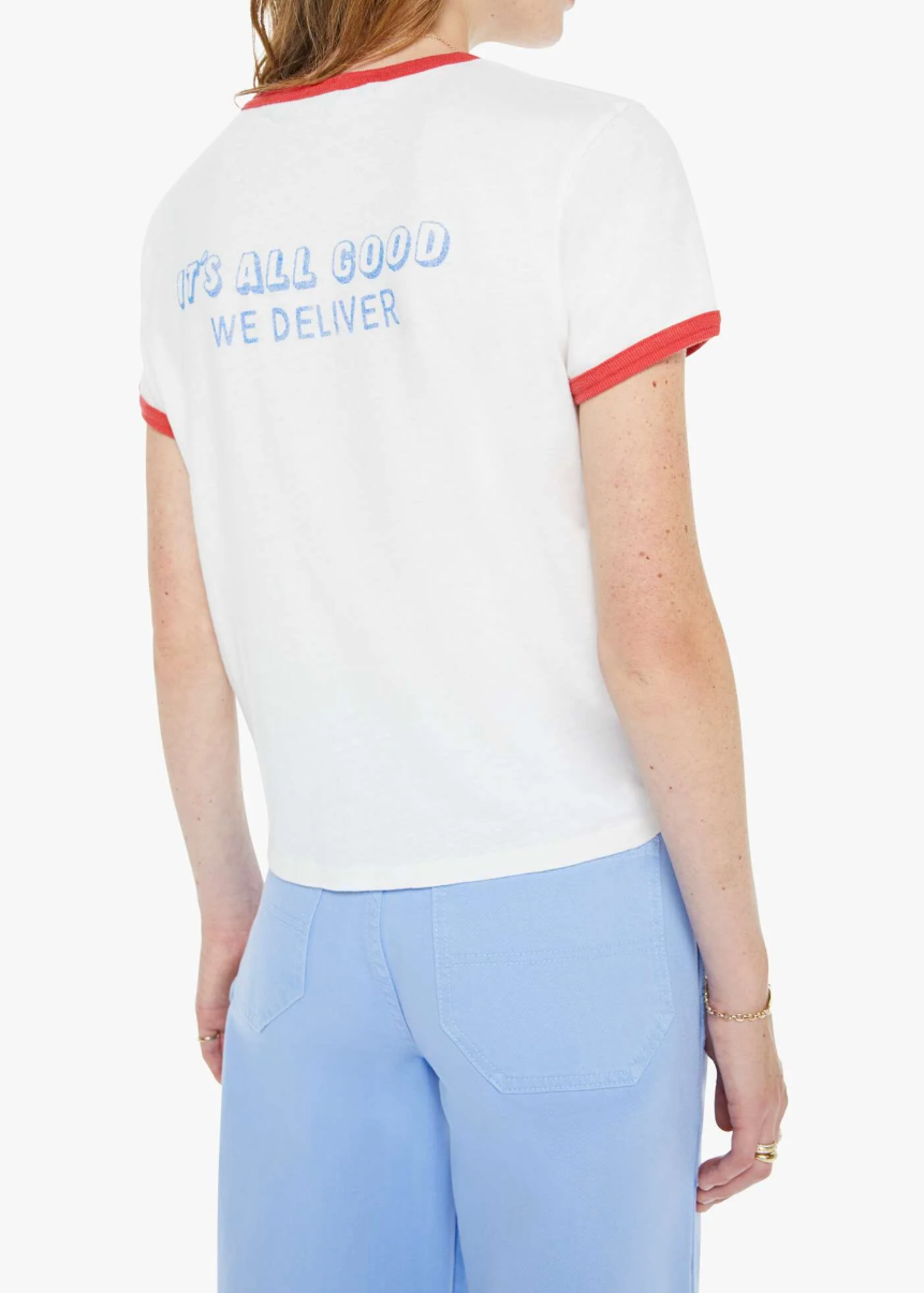 MOTHER The Lil Goodie Ringer | City Girl Pizza