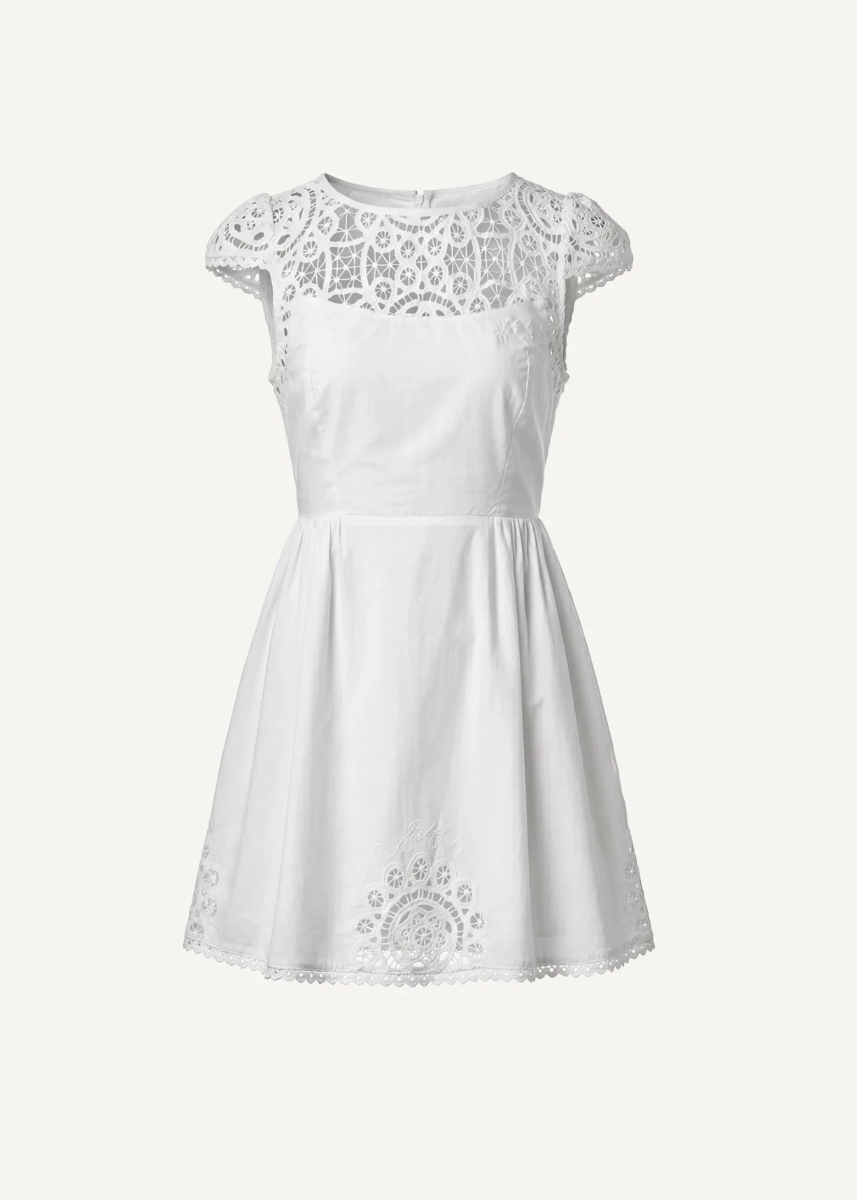 Cleobella Gail Mini Dress | Ivory