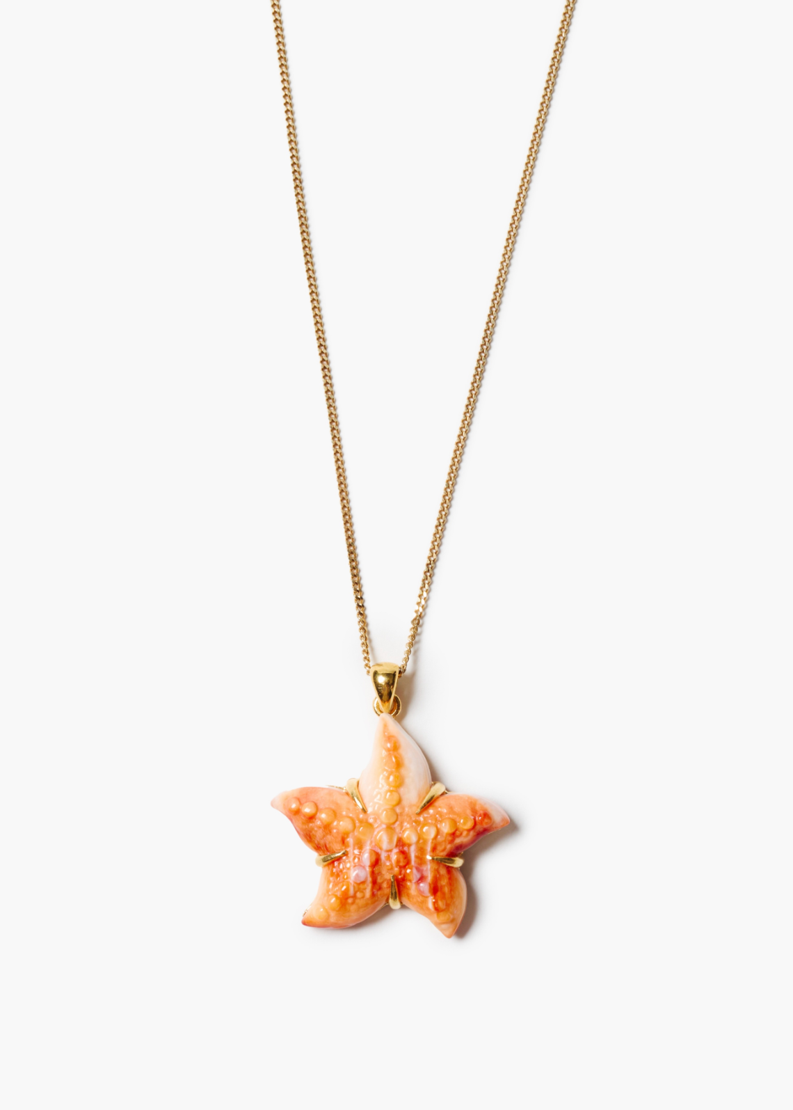 Chan Luu Oyster Starfish Pendant Necklace